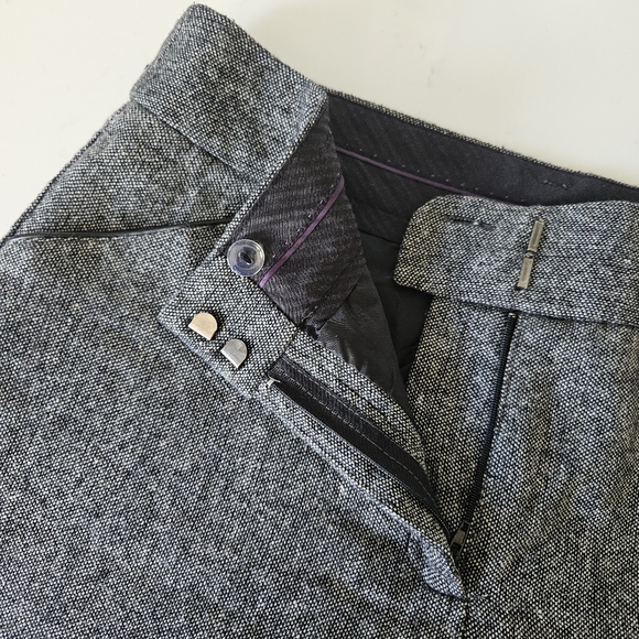 🌞 Dalia Collection Gray Dress Pants - Wool blend - Picture 3 of 7